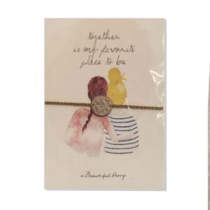Armband Sieraden Ansichtkaart Together - A Beautiful Story