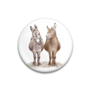 Decoratieve Magneet Cheeky Donkeys - MALUU