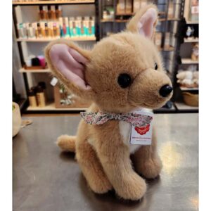 Chihuahua knuffel zittend 25 cm Hermann Teddy