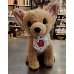 Chihuahua knuffel zittend 25 cm Hermann Teddy