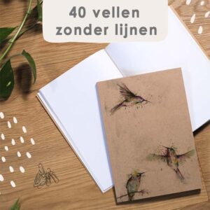 Notitieboekje 3 Kolibries A5 | Ligarti