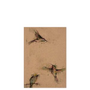 Notitieboekje 3 Kolibries A6 | Ligarti