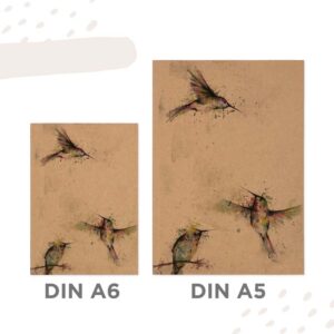 Notitieboekje 3 Kolibries A5 | Ligarti