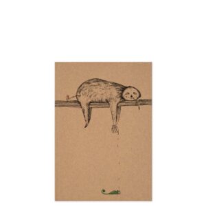 Notitieboekje Luiaard A6 | Ligarti