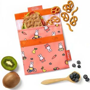 Snackzakje Snack'n'Go Nijntje Orange - Roll’eat