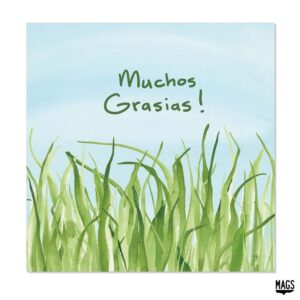 Wenskaarten Muchos Grasias - MAGS
