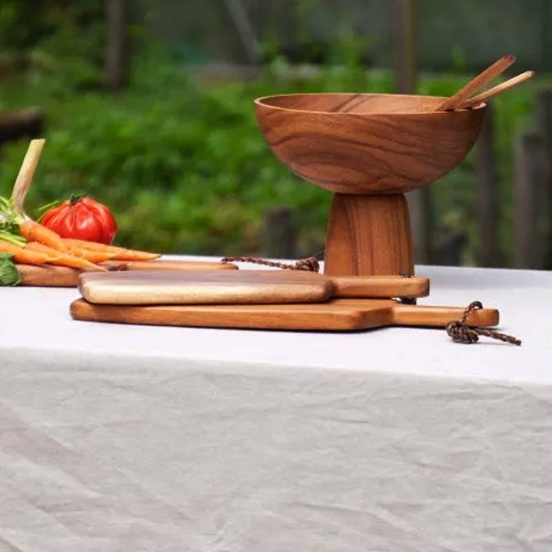 Snijplank ACA Rechthoekig met Handvat 20x42 cm - Kinta
