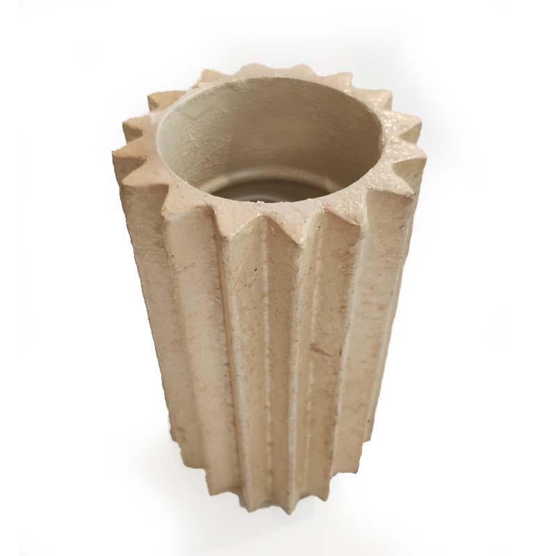 Vaas L Folded Cap Pulp 11 x 19,5 cm Beige - Kinta