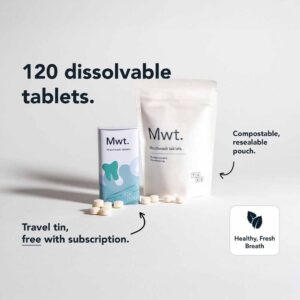 Mondwater Tabletten 120 stuks – TAKK