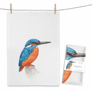 Theedoek Kingfisher - MALUU - 100% Katoen