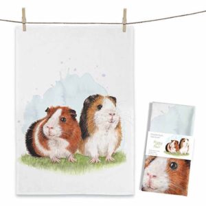 Theedoek Piggy Pair – MALUU – 100% Katoen