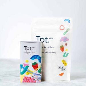Tandpasta Tabletten Startset voor Kinderen 120 stuks – TAKK